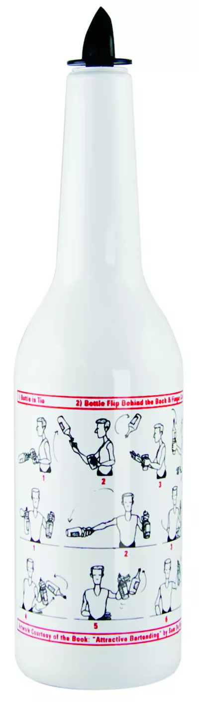 Flair Flasche - Aufdruck blau Flair Flasche - Aufdruck blau
