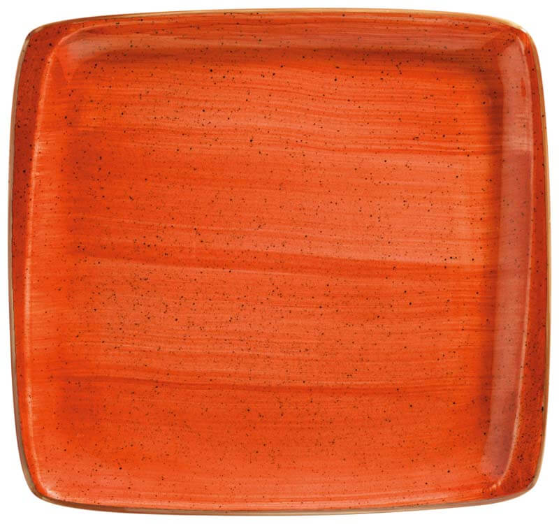 Bonna Aura Terracotta Moove Platte 27x25cm orange - 6 Stück Bonna Aura Terracotta Moove Platte 27x25cm orange - 6 Stück