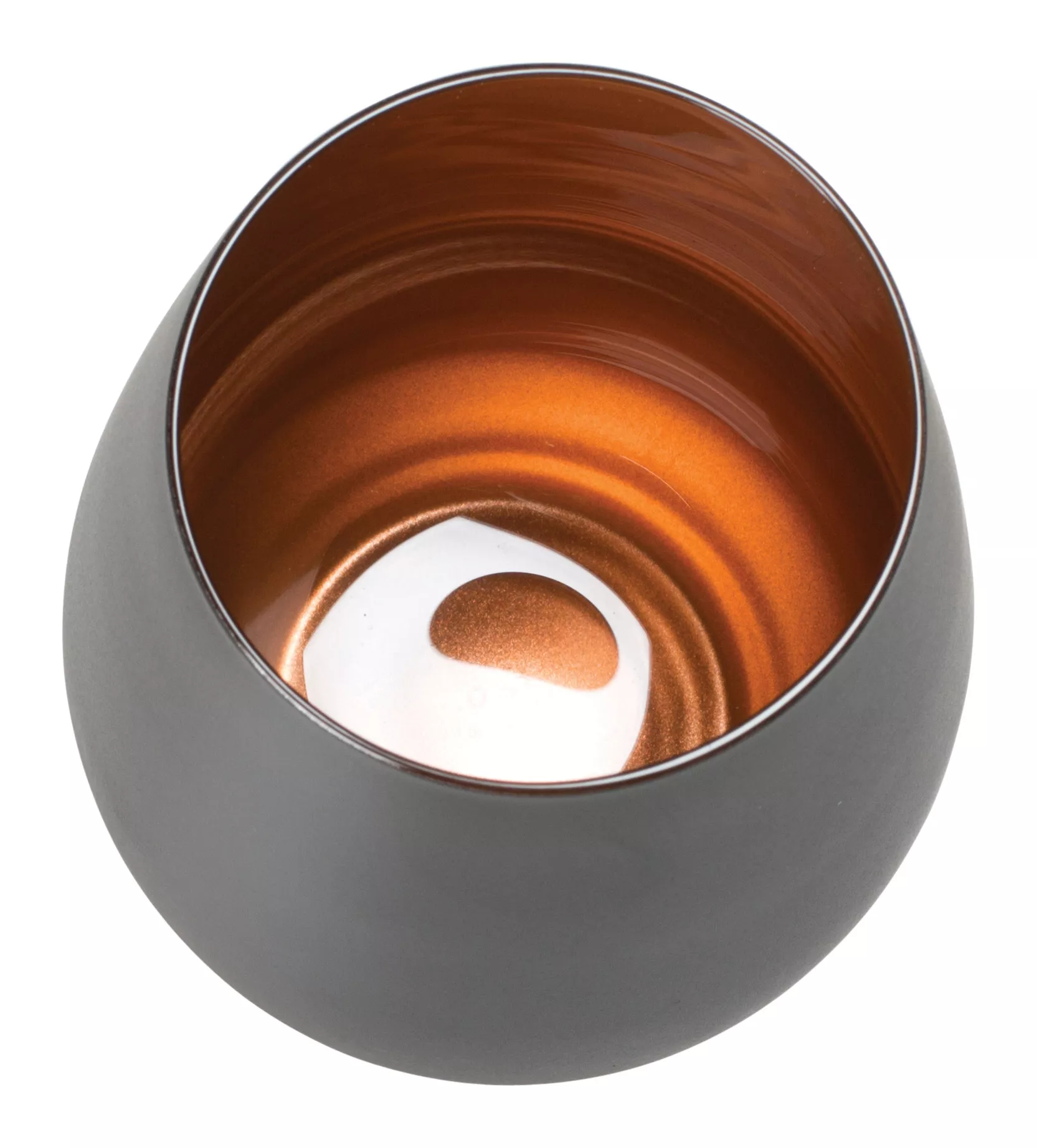 Becher, matt schwarz/bronze, Elements Stölzle - 465ml (1 Stk.) Becher, matt schwarz/bronze, Elements Stölzle - 465ml (1 Stk.)