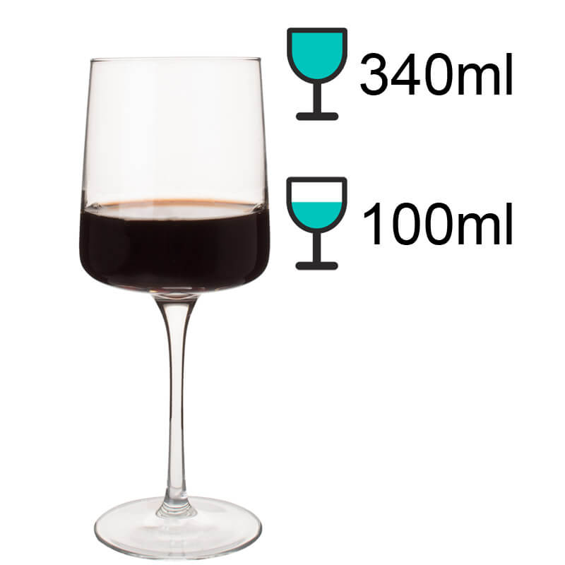 Rotweinglas Iconic, Pasabahce - 340ml (1 Stk.)