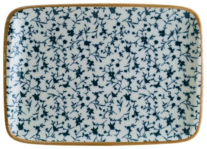 Bonna Calif Moove Platte 23x16cm blau - 12 Stück Bonna Calif Moove Platte 23x16cm blau - 12 Stück