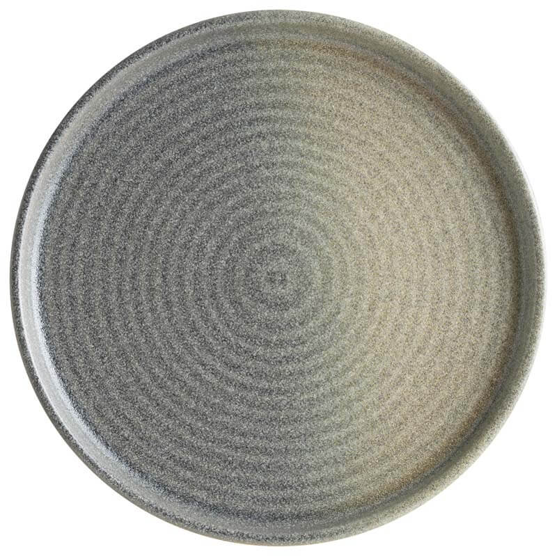 Bonna Hornfels Ripple Teller flach 21cm grau - 6 Stück Bonna Hornfels Ripple Teller flach 21cm grau - 6 Stück