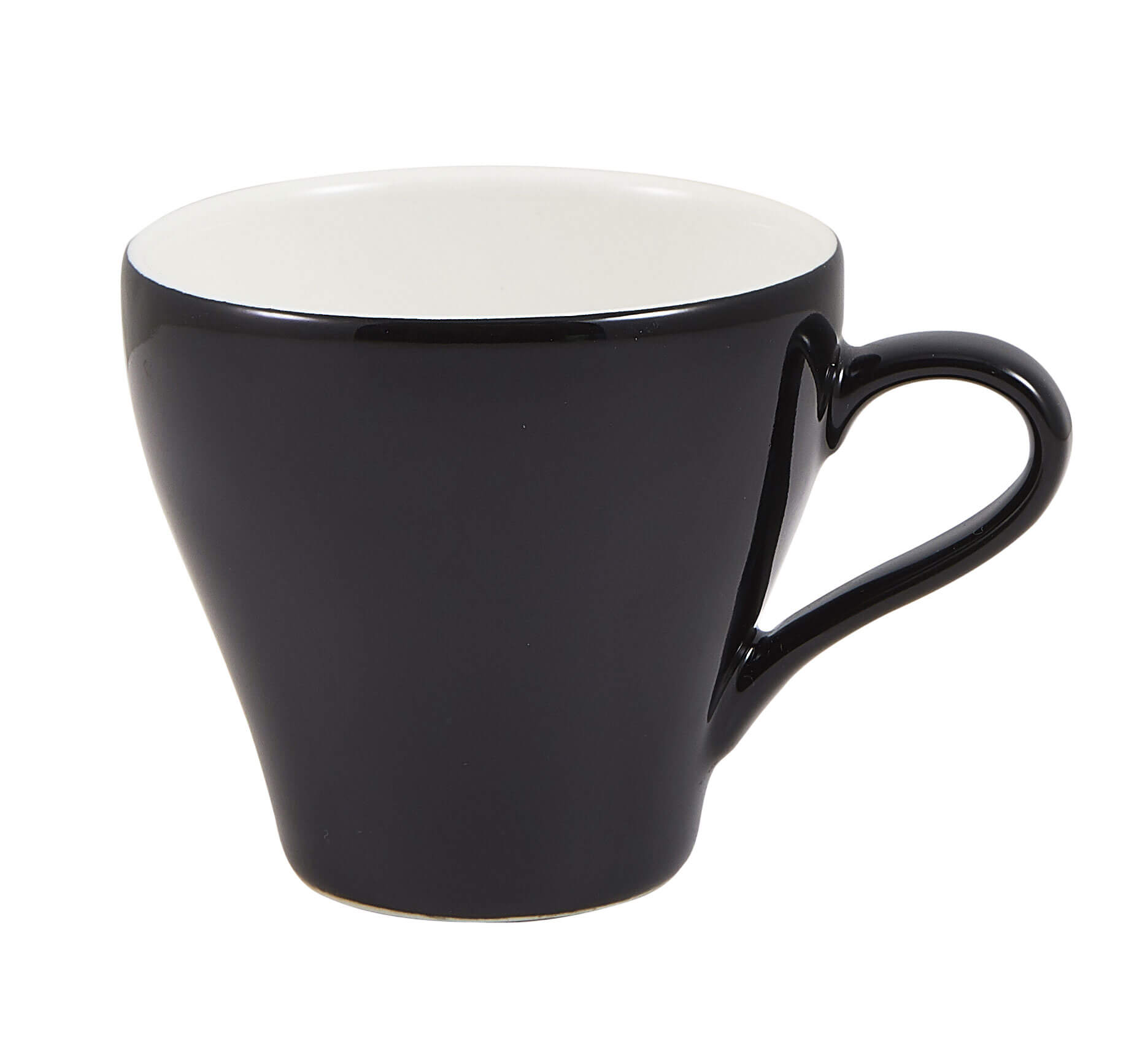 Tasse Tulip schwarz - 180ml (6 Stk.)