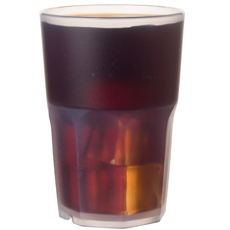 Kunststoffbecher Granity, Polypropylen, frosted - 400ml (1 Stk.)