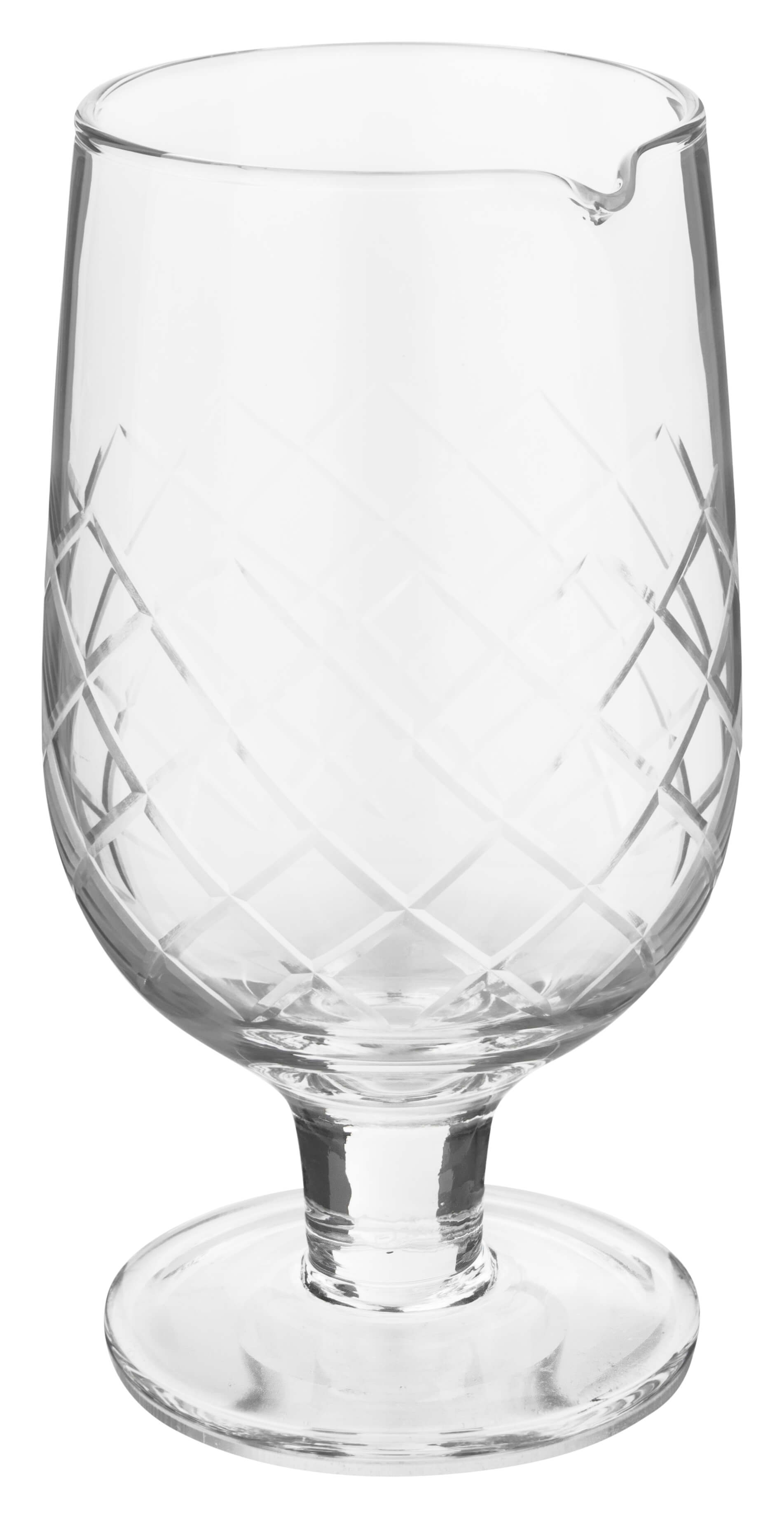 Rührglas Diamond, mit Ausgusslippe und Stiel, Prime Bar - 840ml