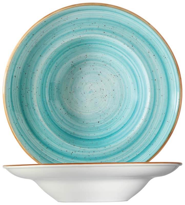 Bonna Aura Aqua Gourmet Pastatteller 27cm türkis - 6 Stück Bonna Aura Aqua Gourmet Pastatteller 27cm türkis - 6 Stück