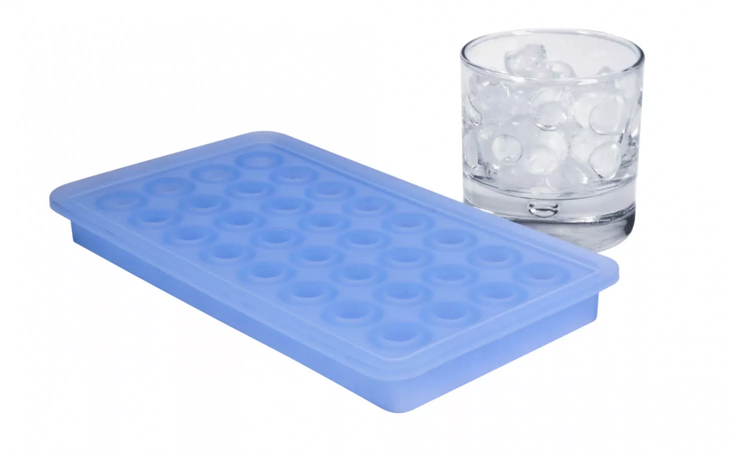 Eiswürfelform Perlen, Lurch - Platin-Silikon (2cm) Eiswürfelform Perlen, Lurch - Platin-Silikon (2cm)