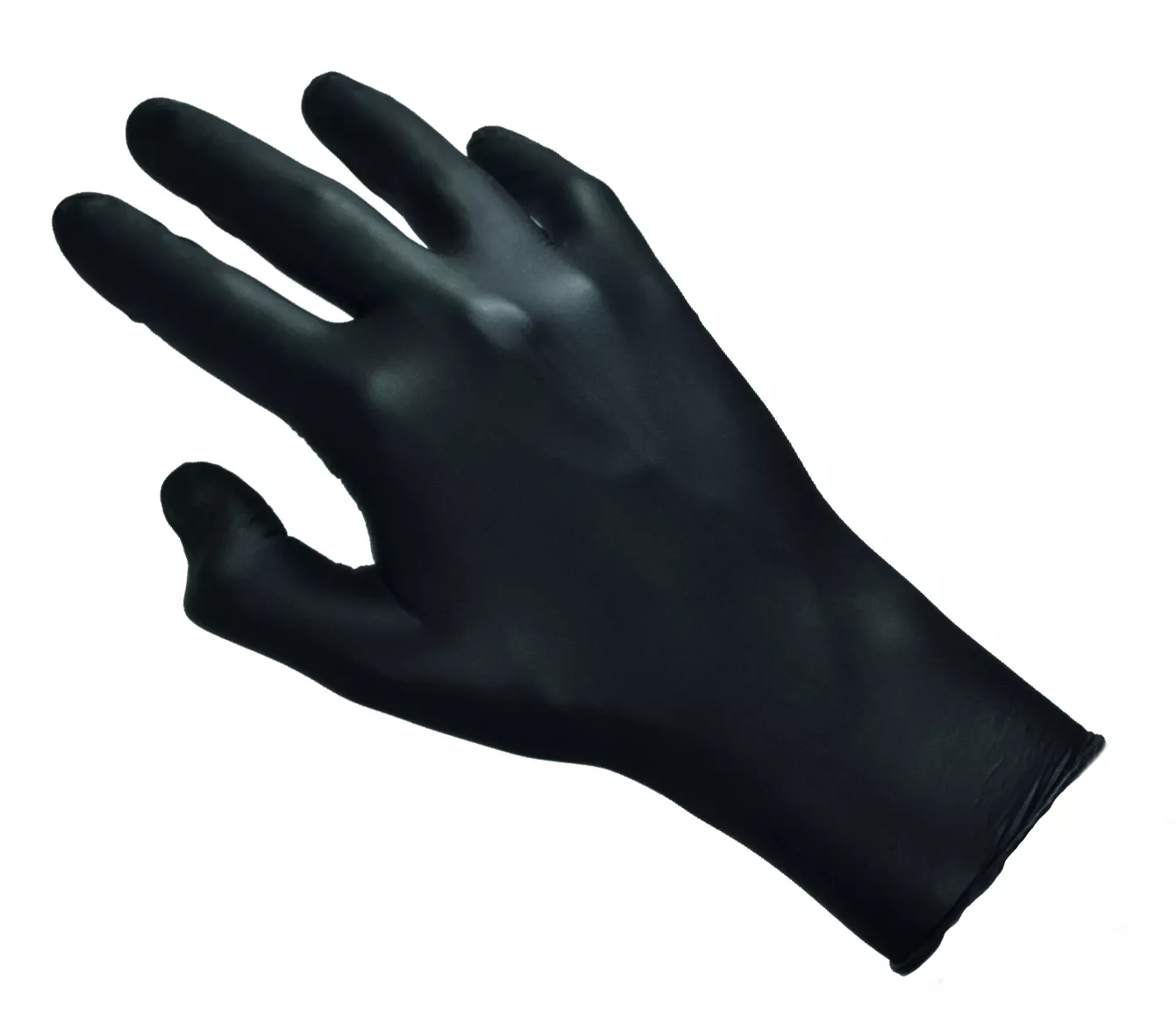 Nitril-Handschuhe, schwarz - puderfrei (100 Stk.) Nitril-Handschuhe, schwarz - puderfrei (100 Stk.)