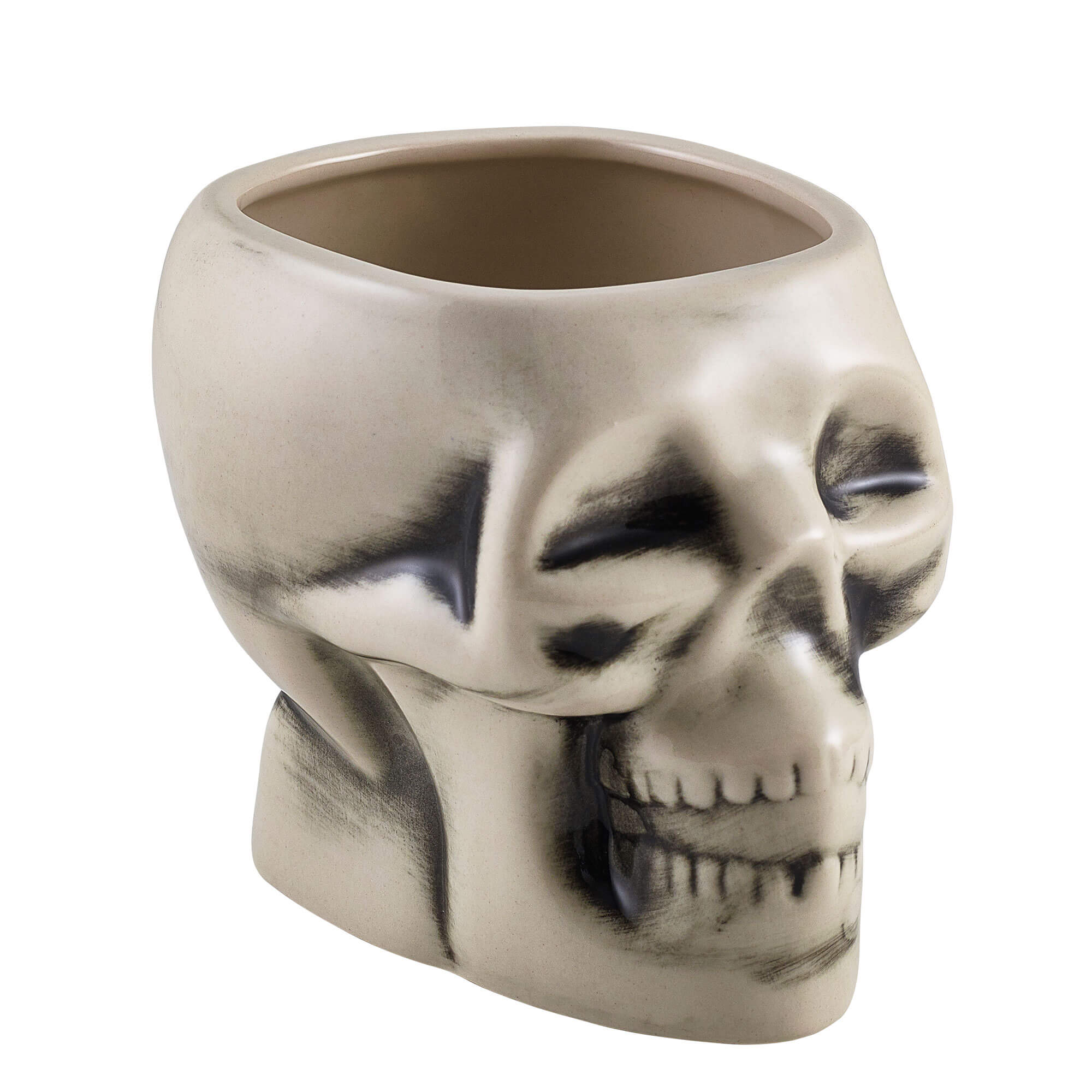 Tiki Becher Skull, weiß - 400ml