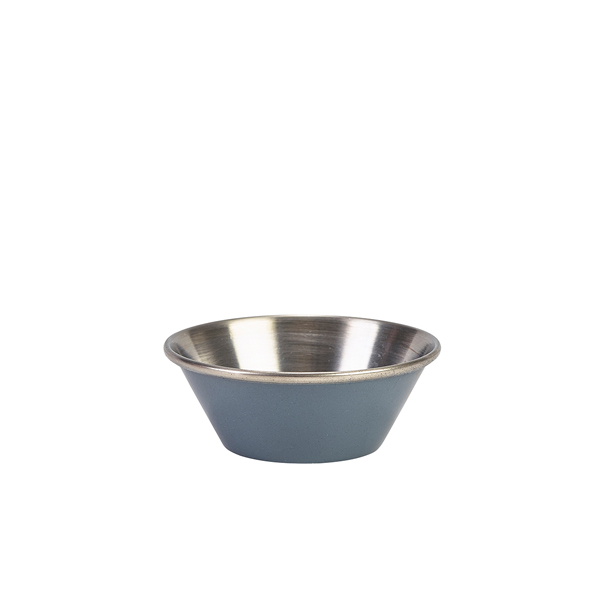 Dipschale, Edelstahl, grau - 43ml (24 Stk.)