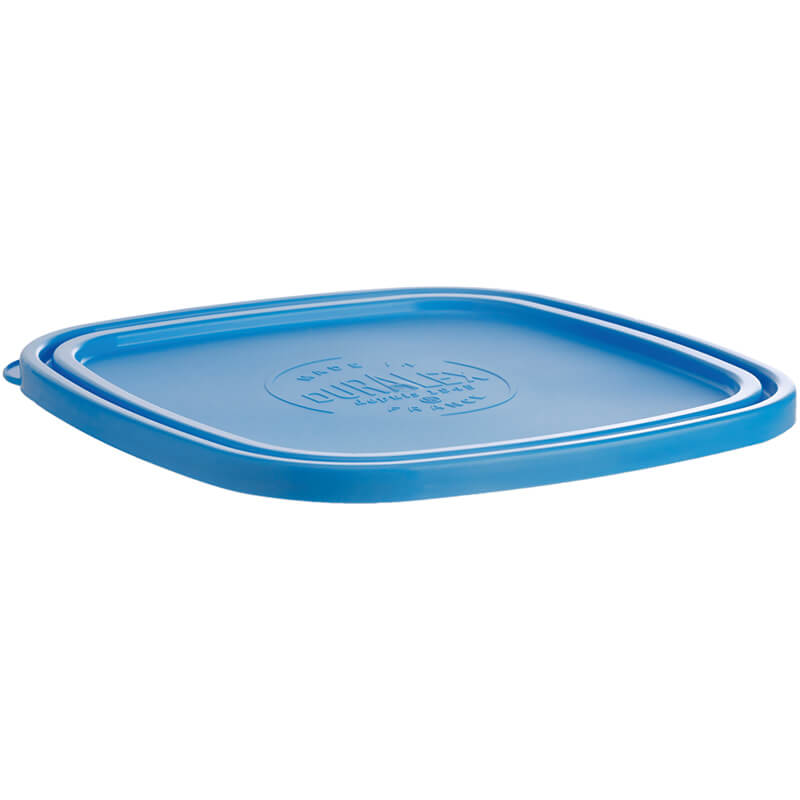 PE-Deckel blau Lys Carré, Duralex - 23,1x23,1cm (1 Stk.)
