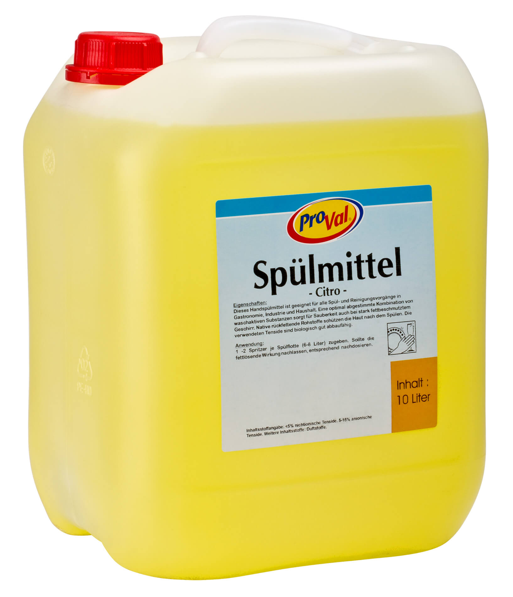 Handspülmittel Profi, 10l Kanister (zitrone)