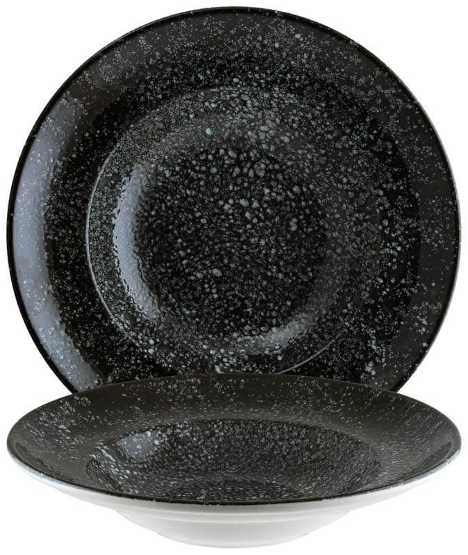 Bonna Cosmos Black Gourmet Pastateller 27cm schwarz - 6 Stück Bonna Cosmos Black Gourmet Pastateller 27cm schwarz - 6 Stück