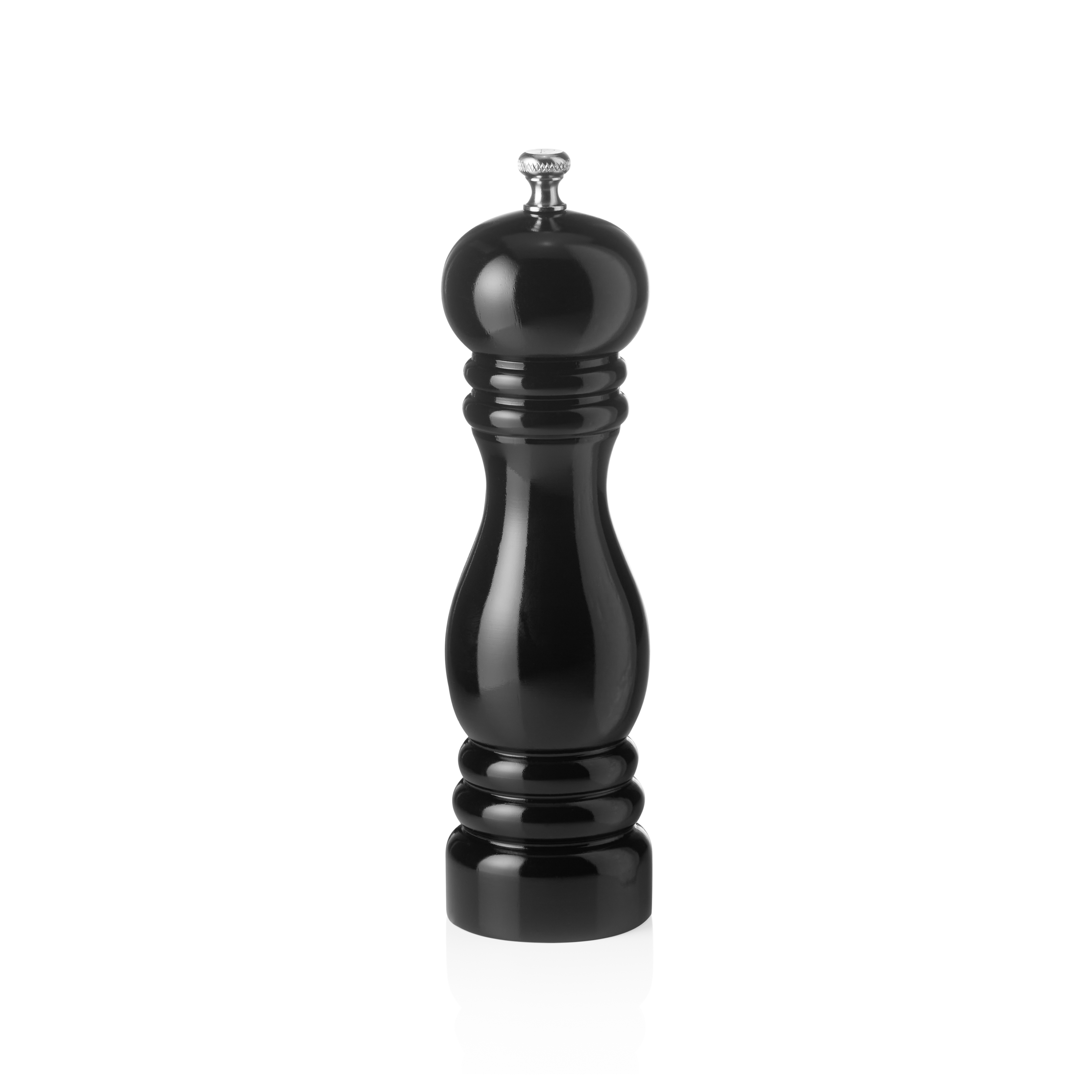 Pfeffermühle Gummibaumholz schwarz - 20cm Pfeffermühle Gummibaumholz schwarz - 20cm