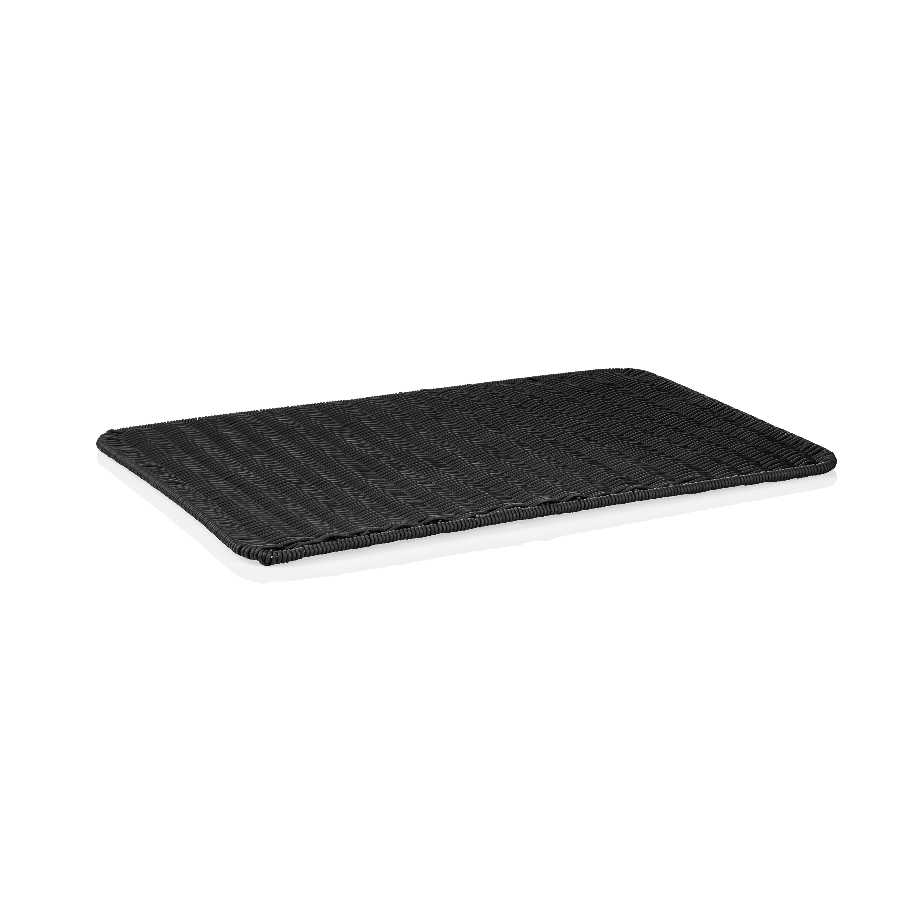 Auslagetablett Polypropylen schwarz - 60x40cm Auslagetablett Polypropylen schwarz - 60x40cm