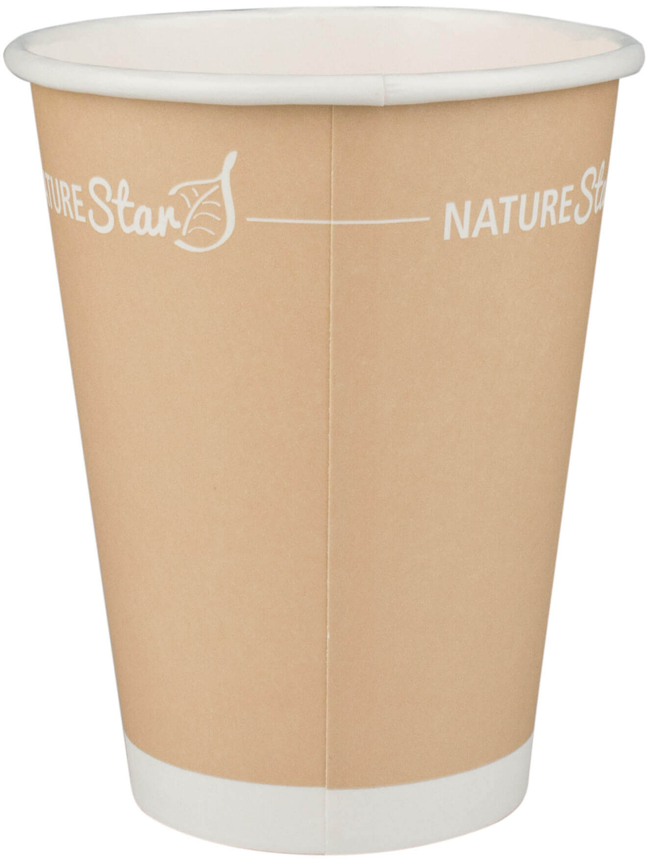 Kaffeebecher Papier, braun - 300ml, 9cm (1000 Stk.)