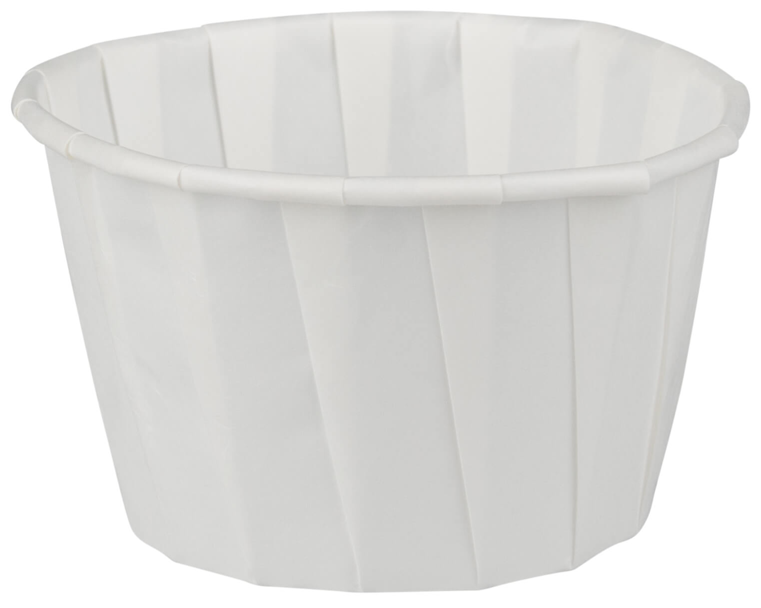 Dressingbecher Wachspapier weiß - 112ml (250 Stk.)
