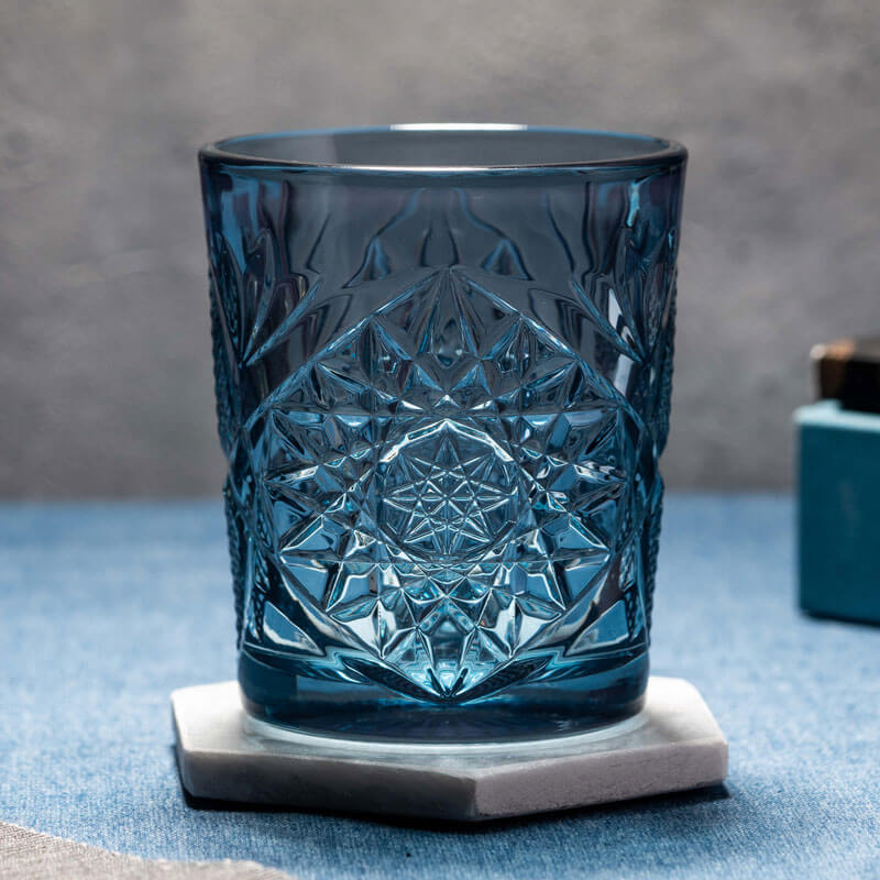 D.O.F. Glas ICON blau, Onis - 355ml (6 Stk.) D.O.F. Glas ICON blau, Onis - 355ml (6 Stk.)