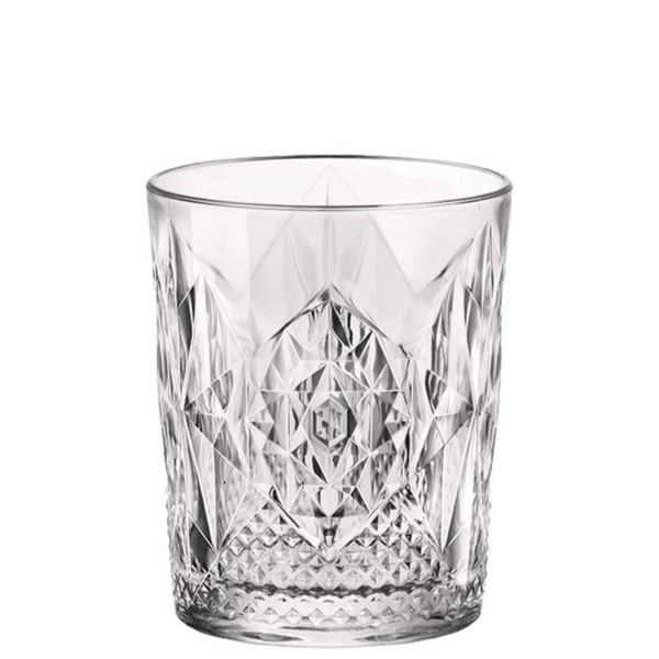 Whiskyglas Stone, D.O.F., Bormioli Rocco - 390ml (6 Stk.)