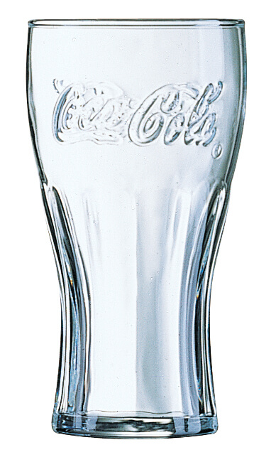 Coca-Cola Konturglas, Arcoroc - 270ml, 0,2l FS