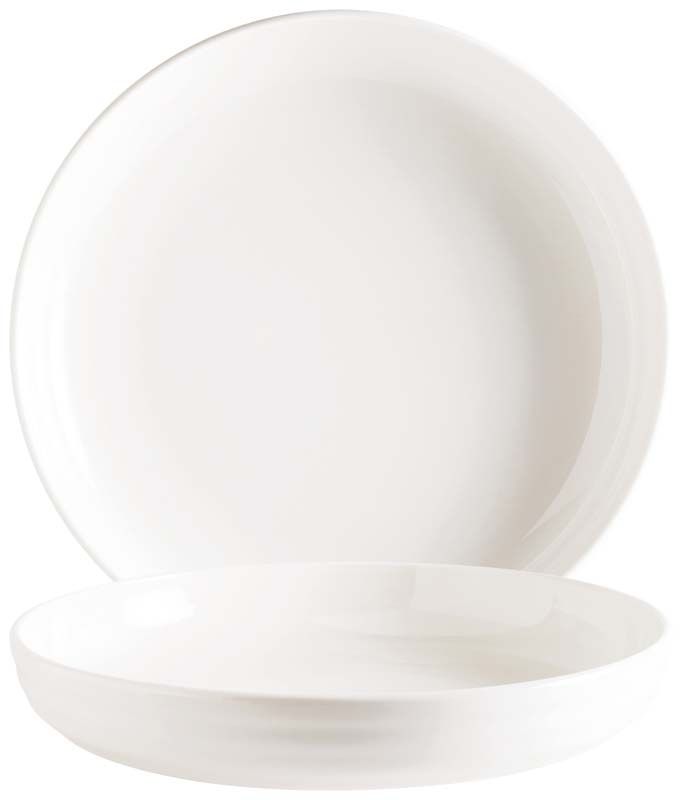 Bonna Pott Bowl Cream 27cm creme - 6 Stück Bonna Pott Bowl Cream 27cm creme - 6 Stück