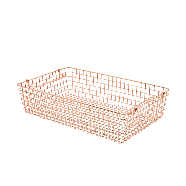 GN 1/1 Präsentationskorb, Draht - kupferfarben