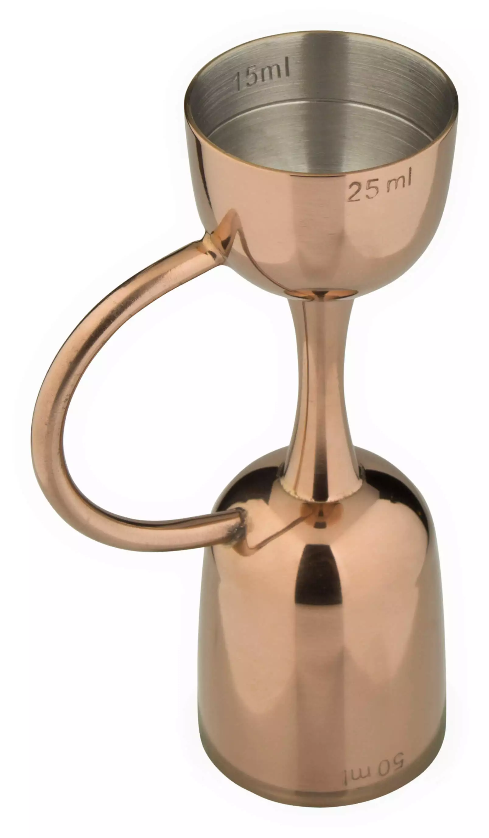 Barmaß/Jigger Coley - roségoldfarben (25/50ml) Barmaß/Jigger Coley - roségoldfarben (25/50ml)