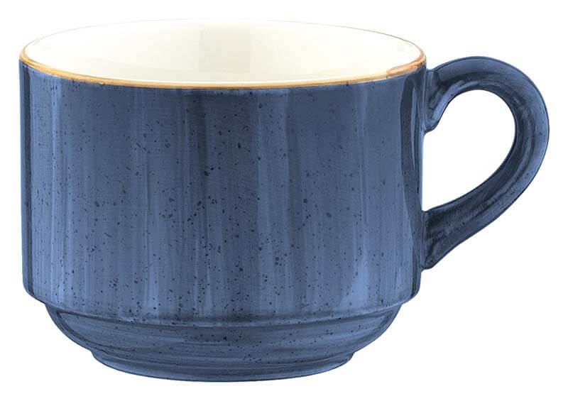 Bonna Aura Dusk Banquet Obertasse 21cl stapelbarblau - 6 Stück Bonna Aura Dusk Banquet Obertasse 21cl stapelbarblau - 6 Stück