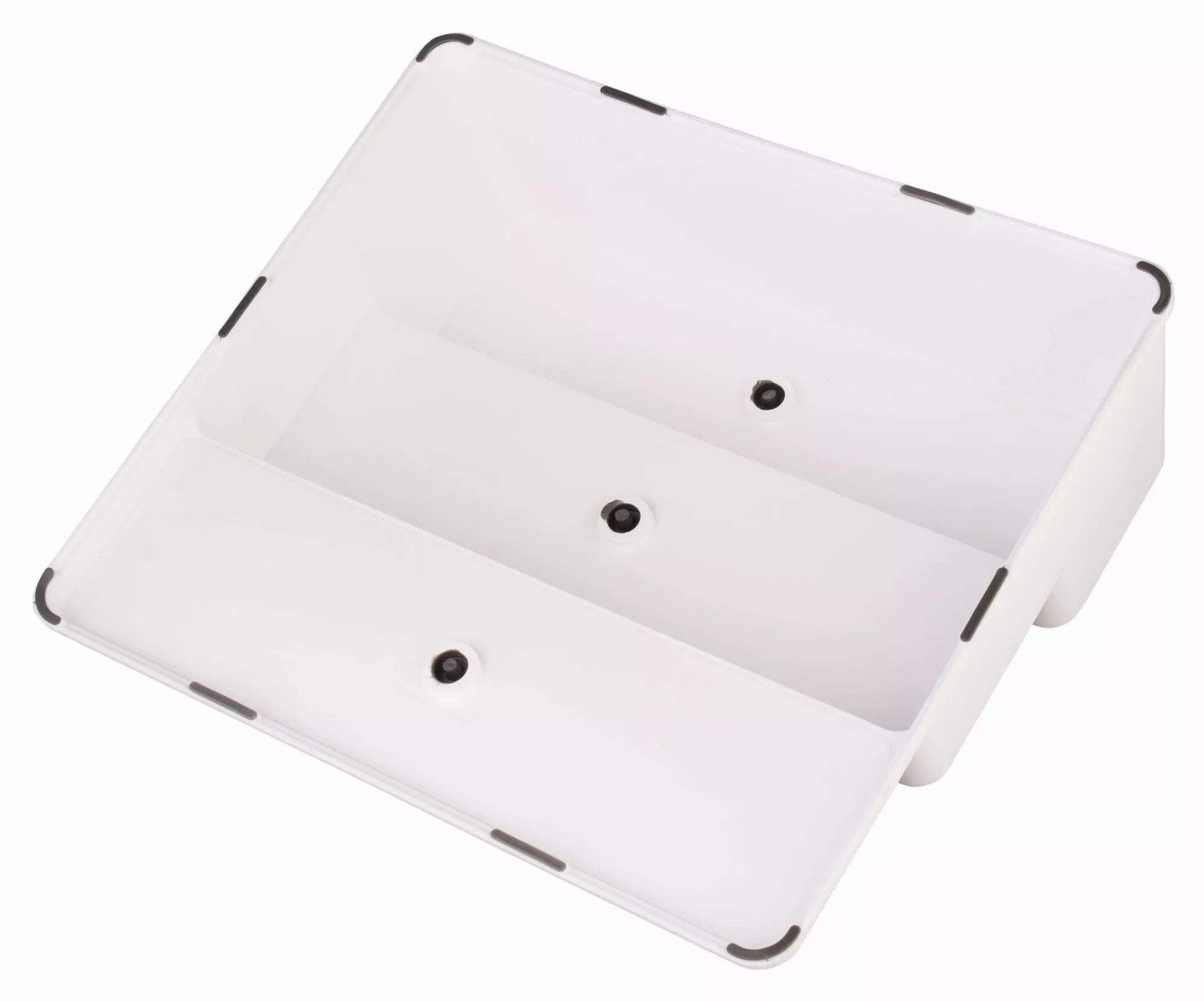 Regaltreppe, 3-stufig - für kleine Fläschchen (26x23x8,5cm) Regaltreppe, 3-stufig - für kleine Fläschchen (26x23x8,5cm)