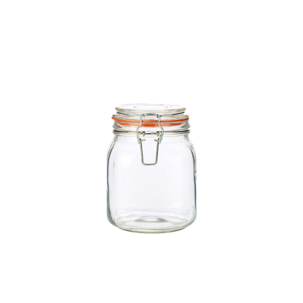 Drahtbügelglas / Vorratsglas - 1,0l (6 Stk.) Drahtbügelglas / Vorratsglas - 1,0l (6 Stk.)
