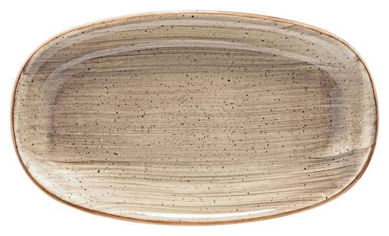 Bonna Aura Terrain Gourmet Platte oval 24x14cm beige - 12 Stück Bonna Aura Terrain Gourmet Platte oval 24x14cm beige - 12 Stück