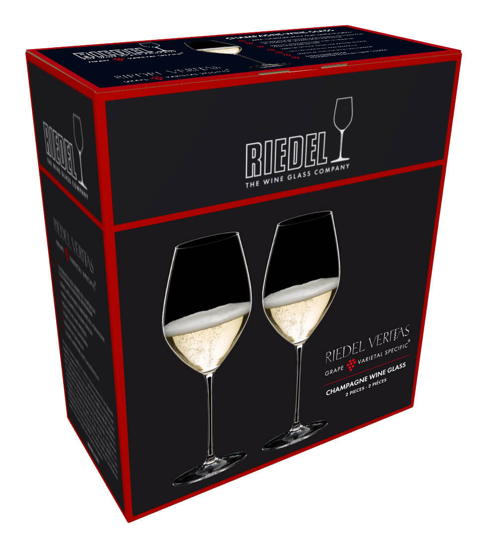 Champagnerglas Veritas, Riedel - 445ml (2 Stk.)