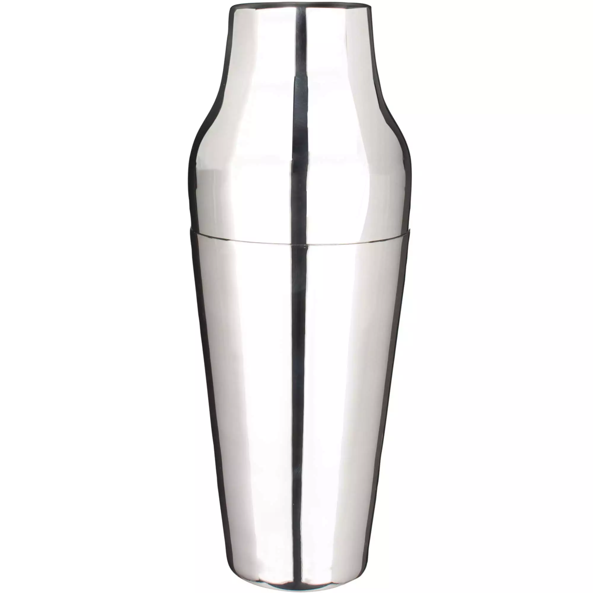 Cocktail Shaker, zweiteilig, Messing, Silber überzogen - 700ml Cocktail Shaker, zweiteilig, Messing, Silber überzogen - 700ml