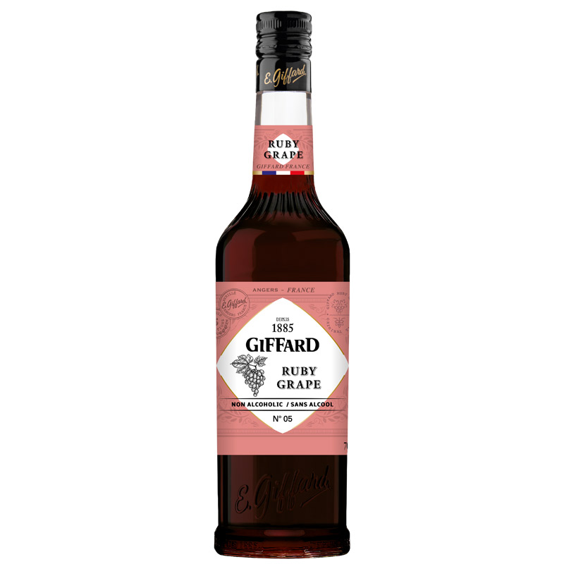 Ruby Grape - Giffard Cocktailbasis ohne Alkohol (0,7l)