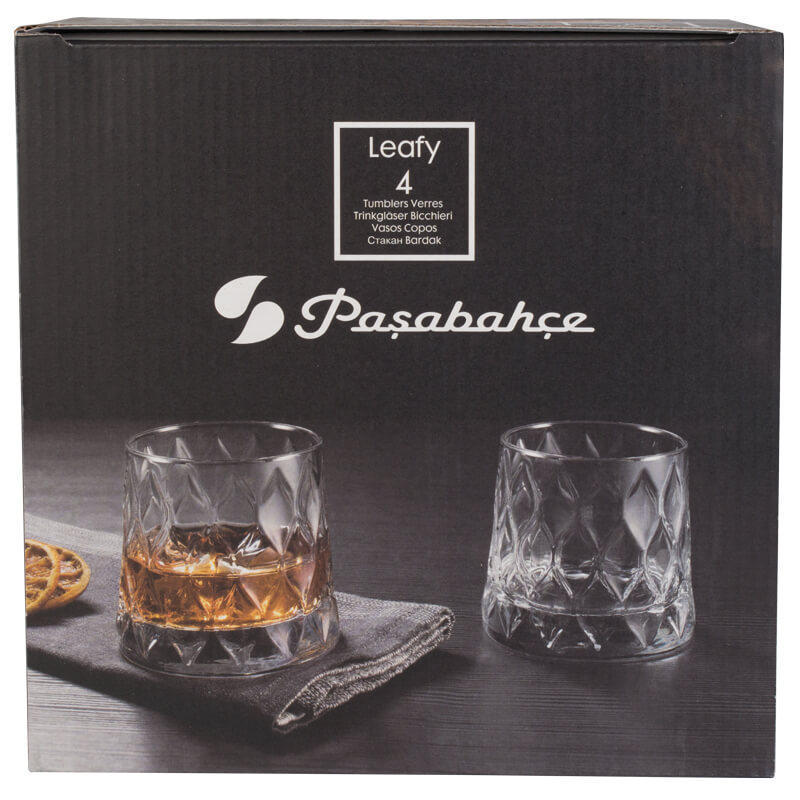 Whiskyglas Leafy, Pasabahce - 300ml (1 Stk.)
