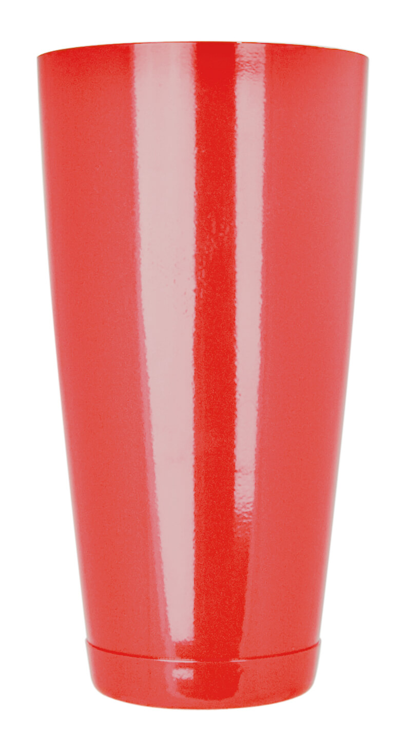 Boston Shaker, Edelstahl (850ml) - rot