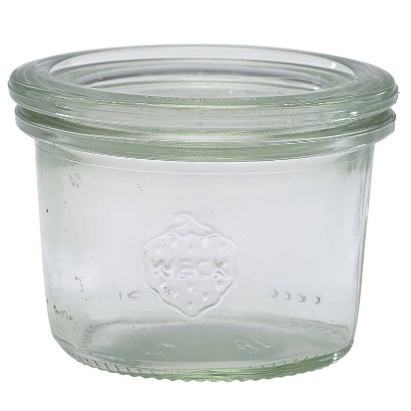 Mini WECK-Glas mit Deckel - 80ml / 4,5x6cm (24 Stk.)