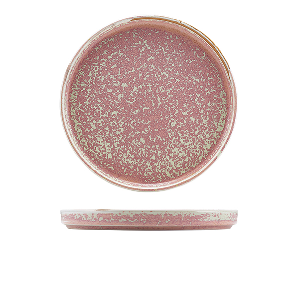 Niedriger Präsentationsteller Terra Rose – 25 cm (6 Stk.)