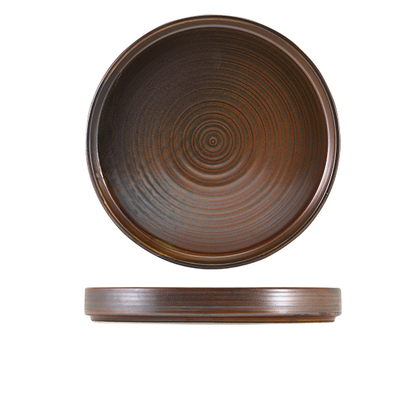 Präsentationsteller Terra Rustic Copper – 26 cm (6 Stk.)