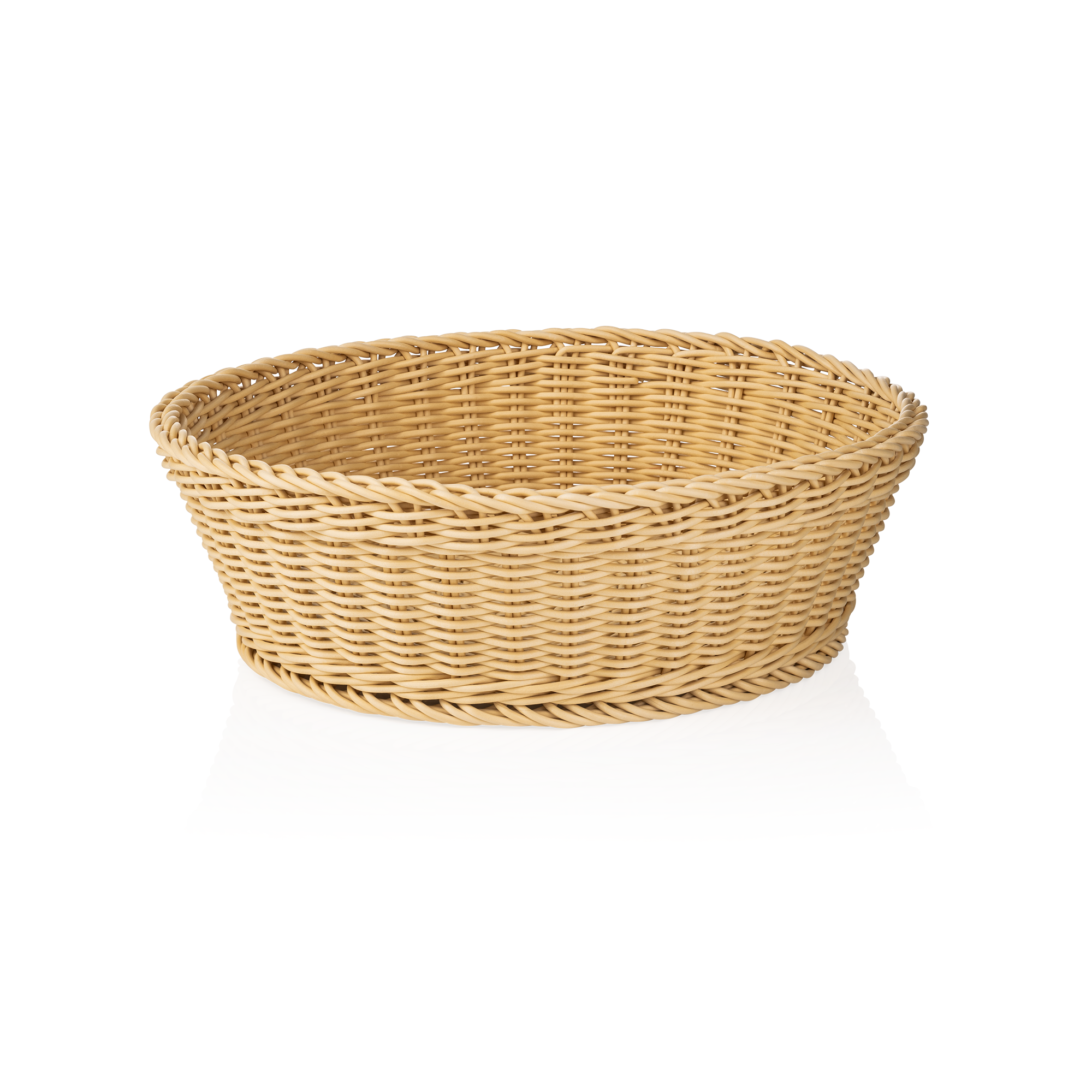 Korb Polypropylen hellbeige - 42x12cm Korb Polypropylen hellbeige - 42x12cm