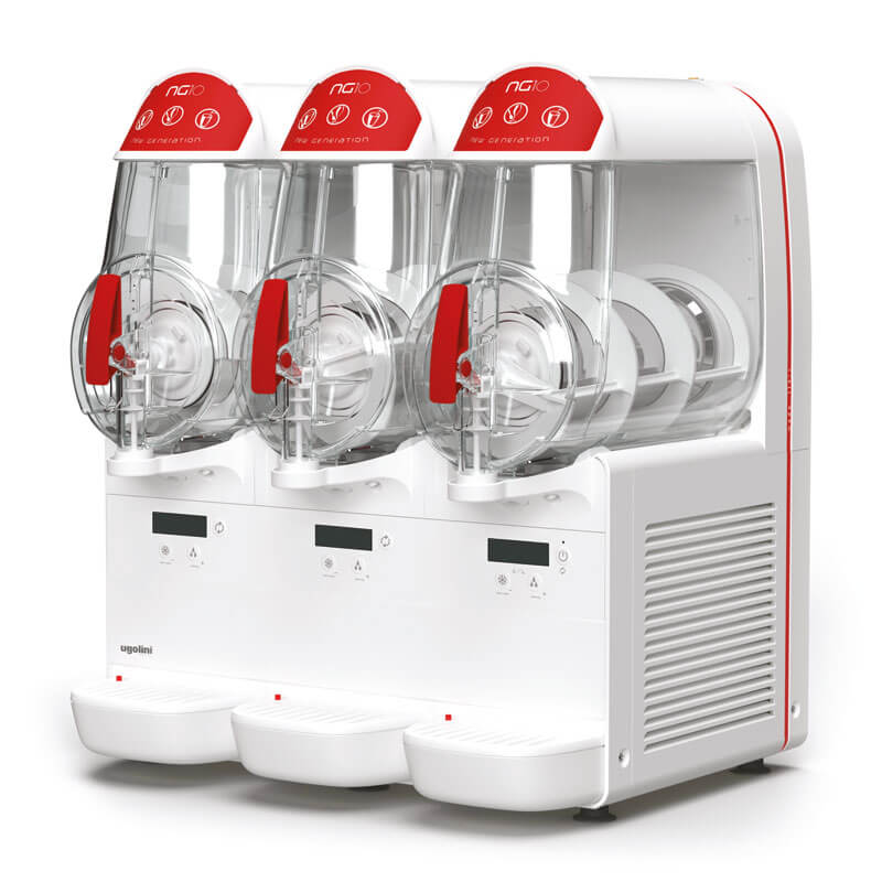 Slusheis Maschine Granitor® NG ELECTRONIC 10-3, 3 x 10 Liter Behälter Slusheis Maschine Granitor® NG ELECTRONIC 10-3, 3 x 10 Liter Behälter
