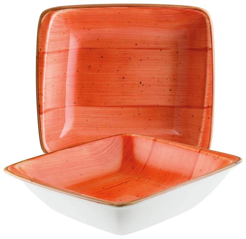 Bonna Aura Terracotta Moove Schale 19x17cm orange - 12 Stück Bonna Aura Terracotta Moove Schale 19x17cm orange - 12 Stück