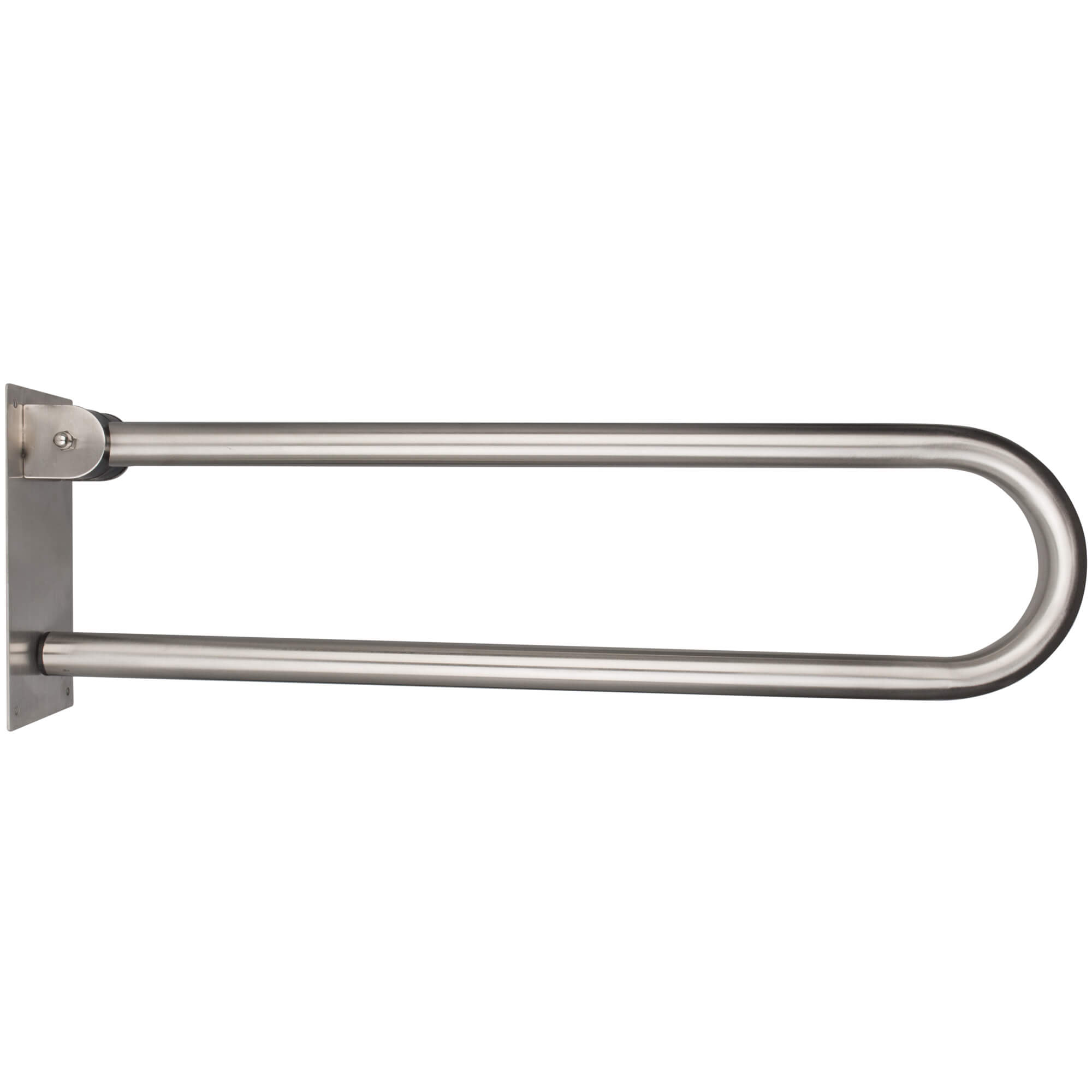 Handlauf klappbar, Edelstahl, bogenförmig - 73cm
