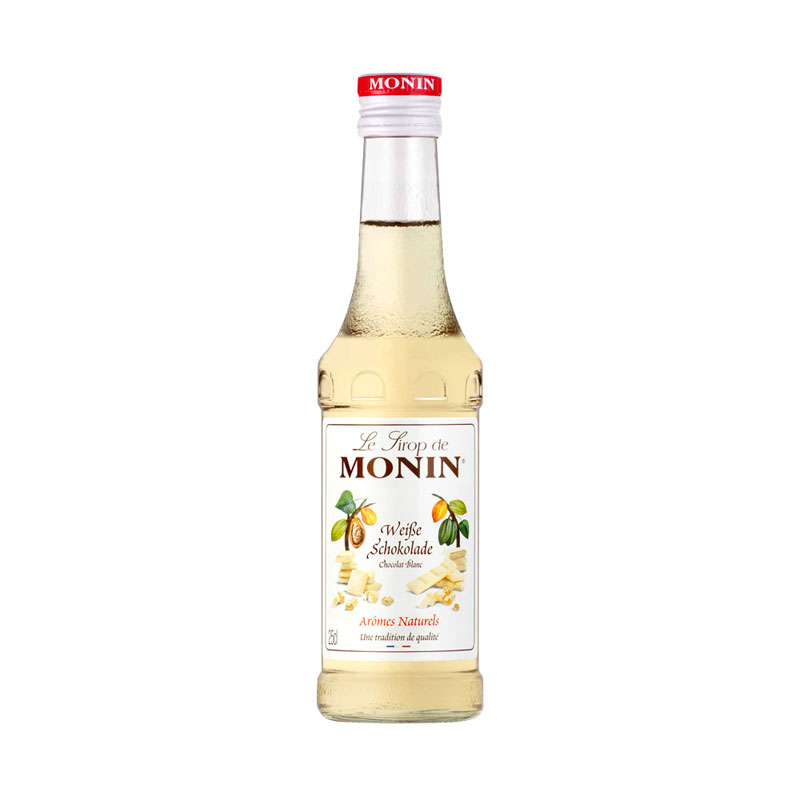 Weiße Schokolade - Monin Sirup Kleinflasche (0,25l) Weiße Schokolade - Monin Sirup Kleinflasche (0,25l)