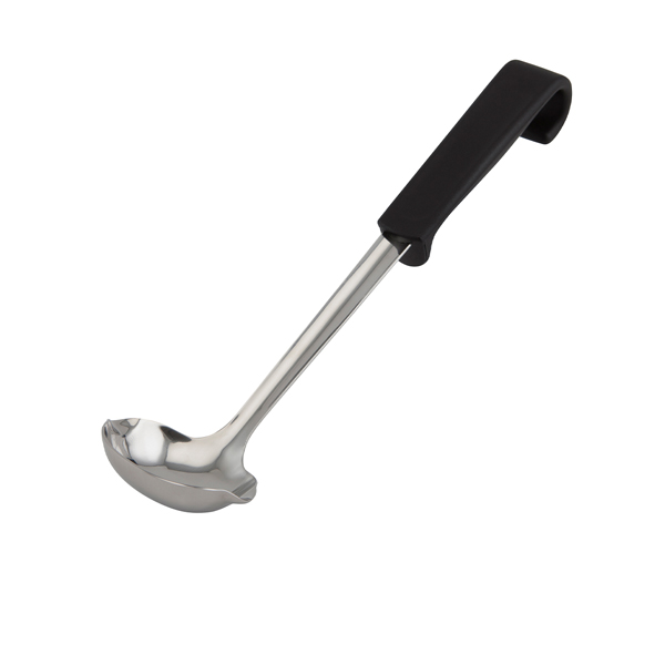Soßenkelle mit Kunststoffgriff, schwarz - 28cm Soßenkelle mit Kunststoffgriff, schwarz - 28cm