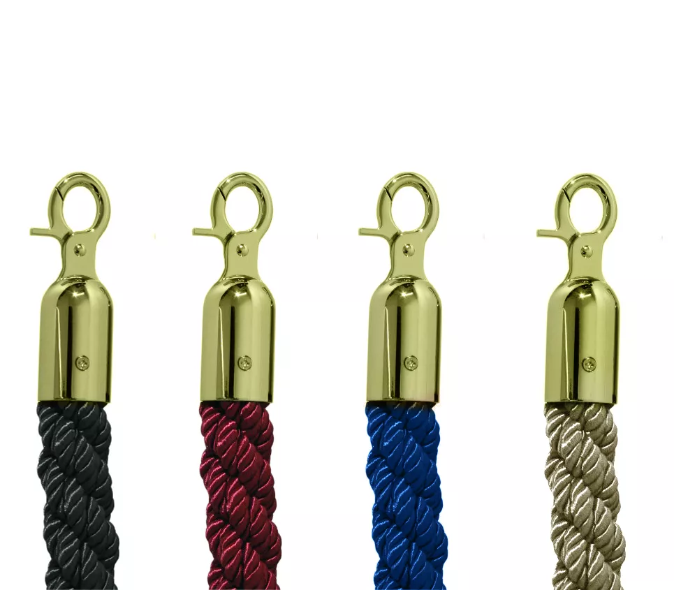 Verbindungskordel für Personenleitsystem 1,5m Titanium gold Verbindungskordel für Personenleitsystem 1,5m Titanium gold
