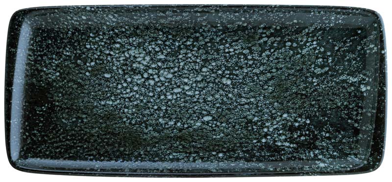 Bonna Cosmos Black Moove Platte 34x16cm schwarz - 12 Stück Bonna Cosmos Black Moove Platte 34x16cm schwarz - 12 Stück