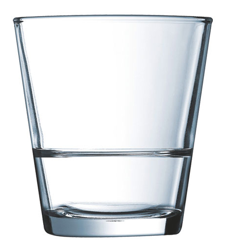 Whiskeyglas StackUp, Arcoroc - 260ml (6 Stk.)