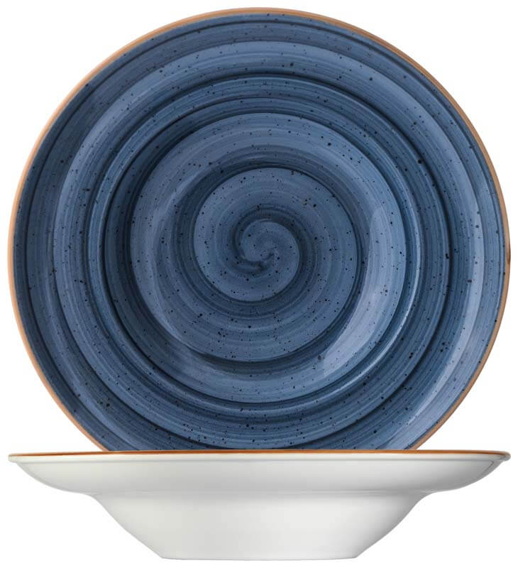 Bonna Aura Dusk Gourmet Pastateller 27cm blau - 6 Stück Bonna Aura Dusk Gourmet Pastateller 27cm blau - 6 Stück