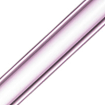 Glastrinkhalme (8x200mm) - pink (50 Stk. + 3 Bürsten)